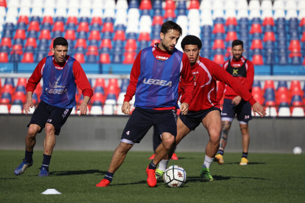 Allenamento pomeridiano al “Marulla”