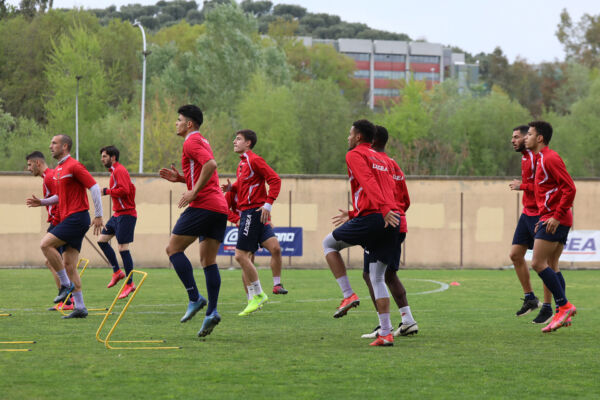 Ripresa allenamenti in casa rossoblù