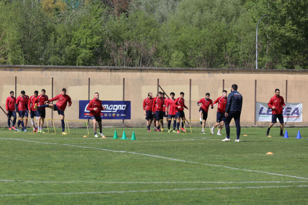 L’allenamento di oggi