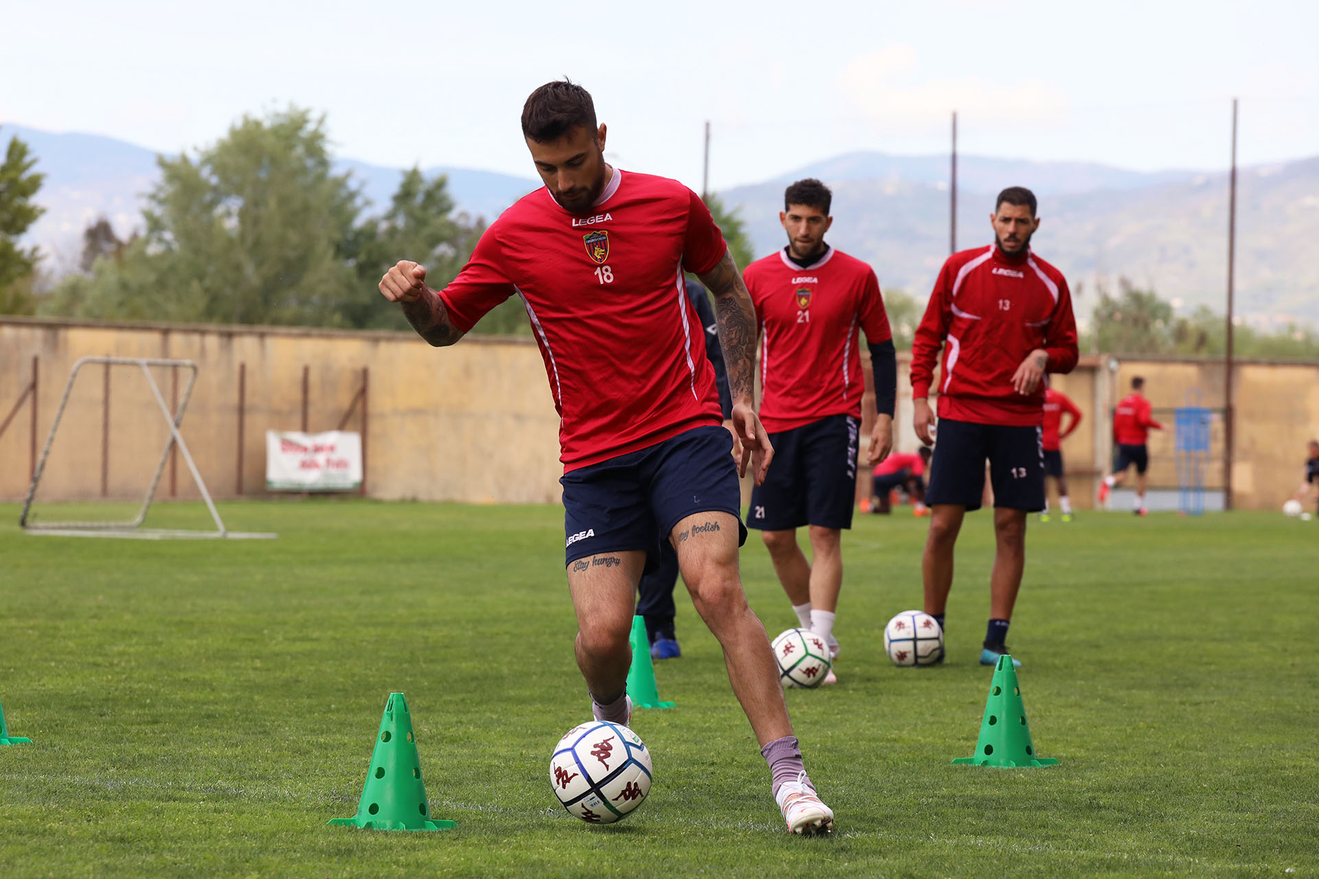 L’allenamento di oggi