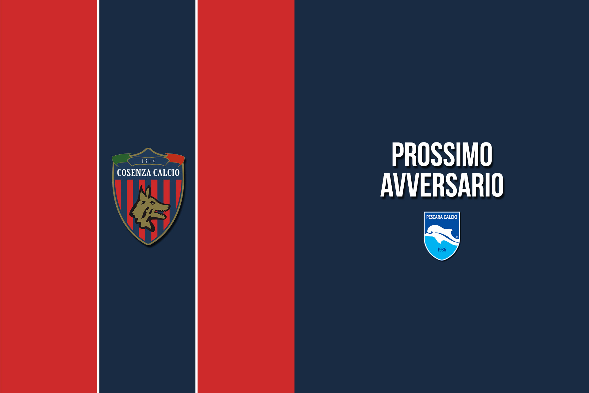 Prossimo avversario: il Pescara