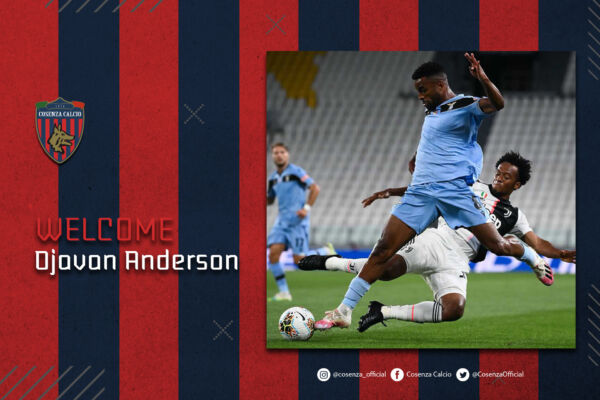 Djavan Anderson approda al Cosenza Calcio