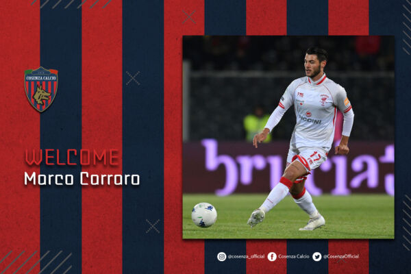 Marco Carraro è un nuovo calciatore rossoblù