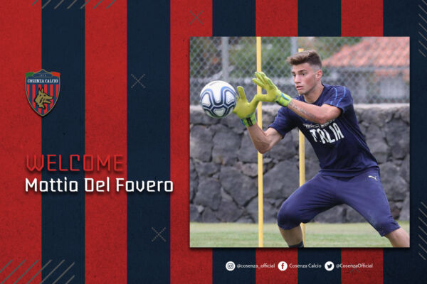 Mattia Del Favero nuovo portiere del Cosenza