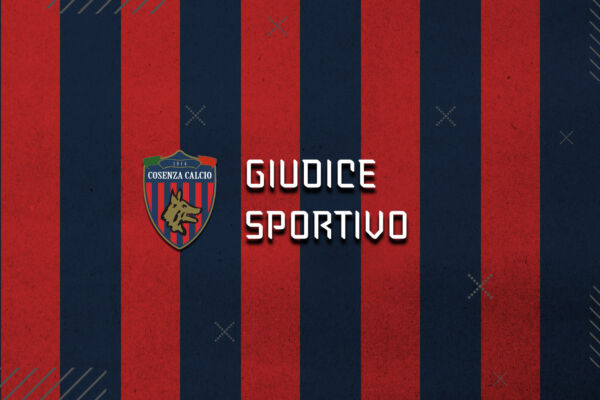 GIUDICE SPORTIVO VENTIQUATTRESIMA GIORNATA