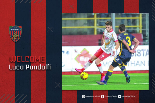 L’attaccante Luca Pandolfi è del Cosenza