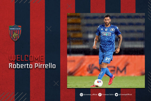 Roberto Pirrello è un nuovo calciatore del Cosenza