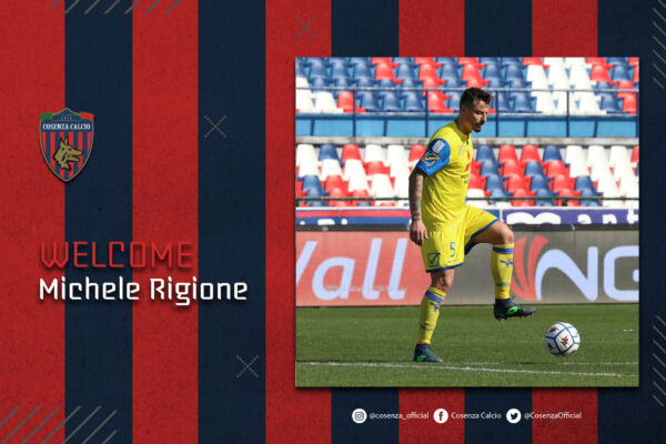 Michele Rigione firma con il Cosenza Calcio