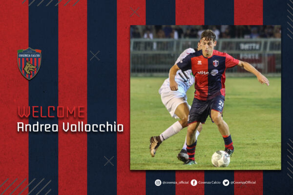 Andrea Vallocchia è un nuovo calciatore rossoblù