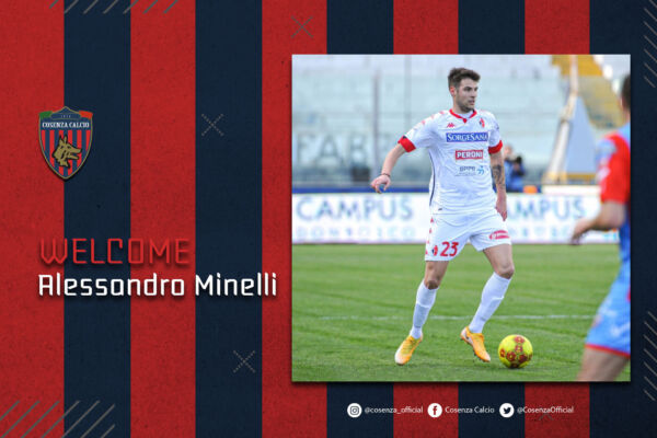 Alessandro Minelli in rossoblù