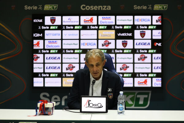 Mister Zaffaroni nel post gara di Cosenza – Como