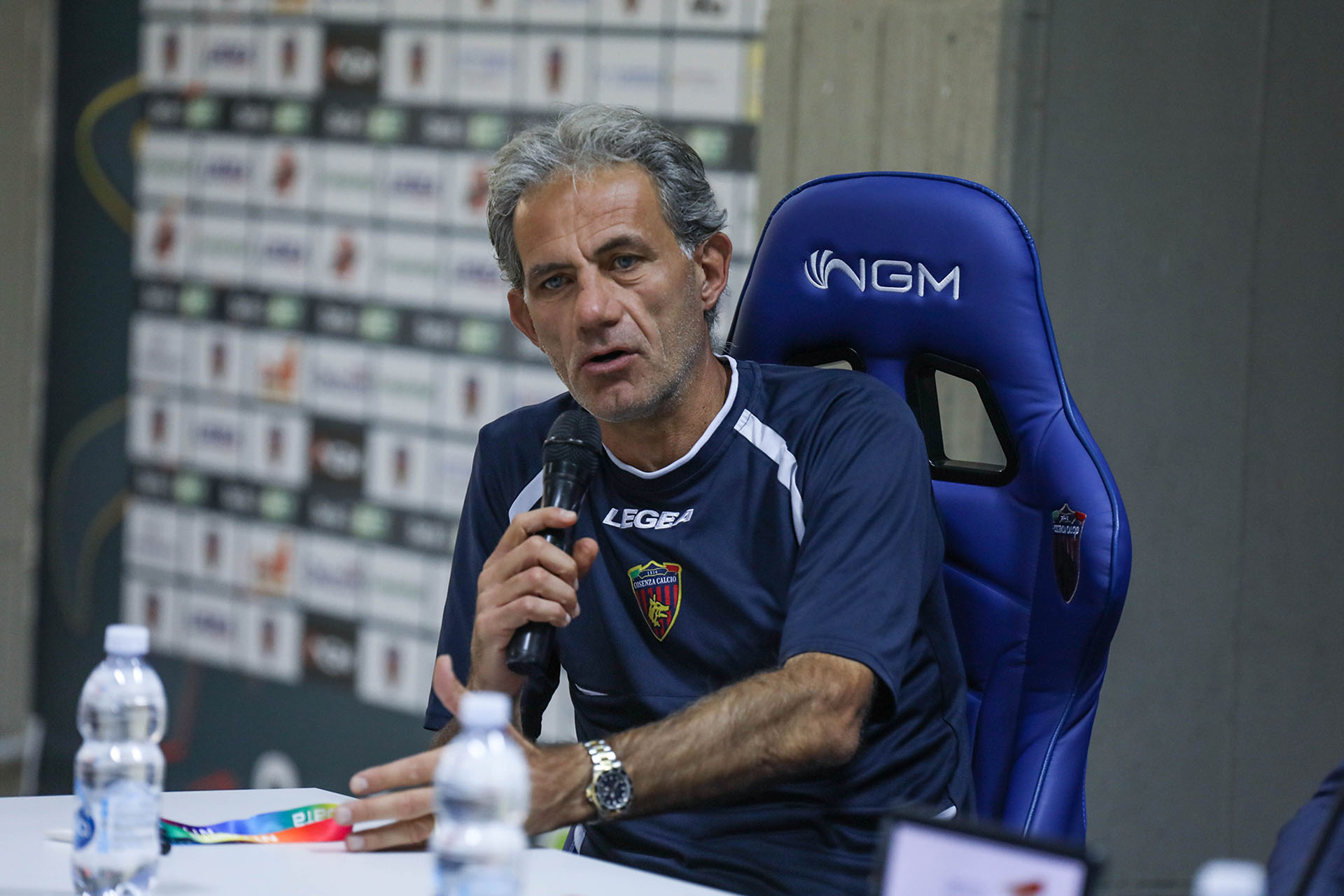 Mister Zaffaroni nel post gara di Benevento – Cosenza