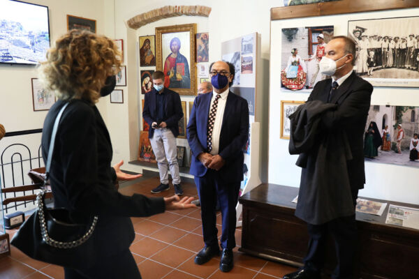 Presidente Guarascio e Mauro Balata premiati a Civita