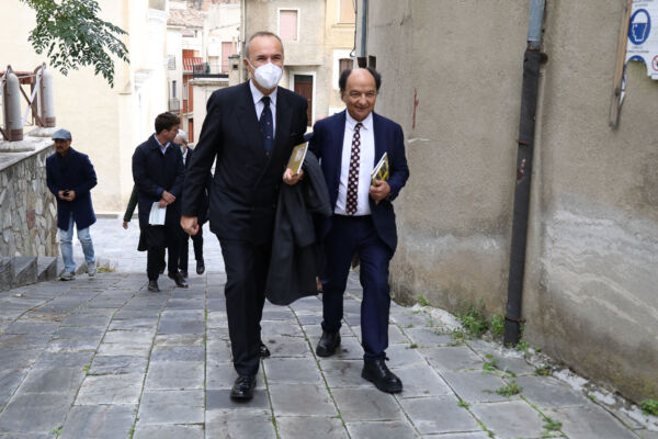 Presidente Guarascio e Mauro Balata premiati a Civita