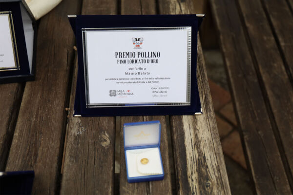 Presidente Guarascio e Mauro Balata premiati a Civita