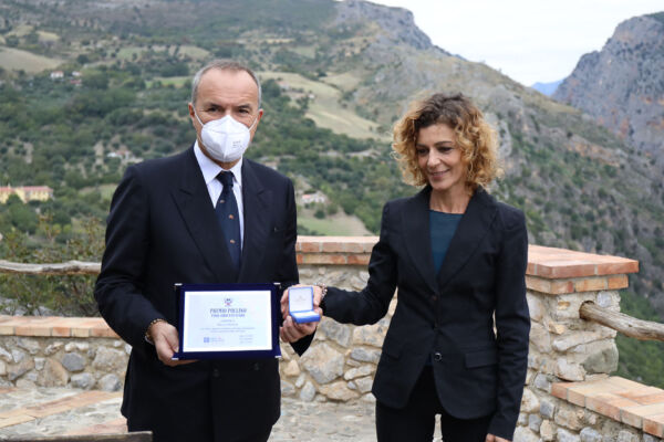 Presidente Guarascio e Mauro Balata premiati a Civita