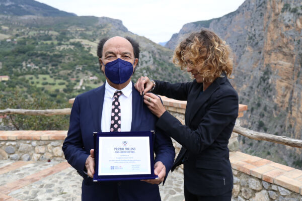Presidente Guarascio e Mauro Balata premiati a Civita
