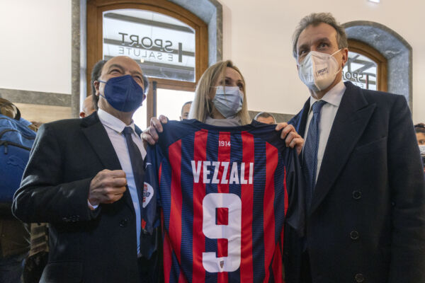 Il Presidente Guarascio incontra il Sottosegretario allo Sport Vezzali