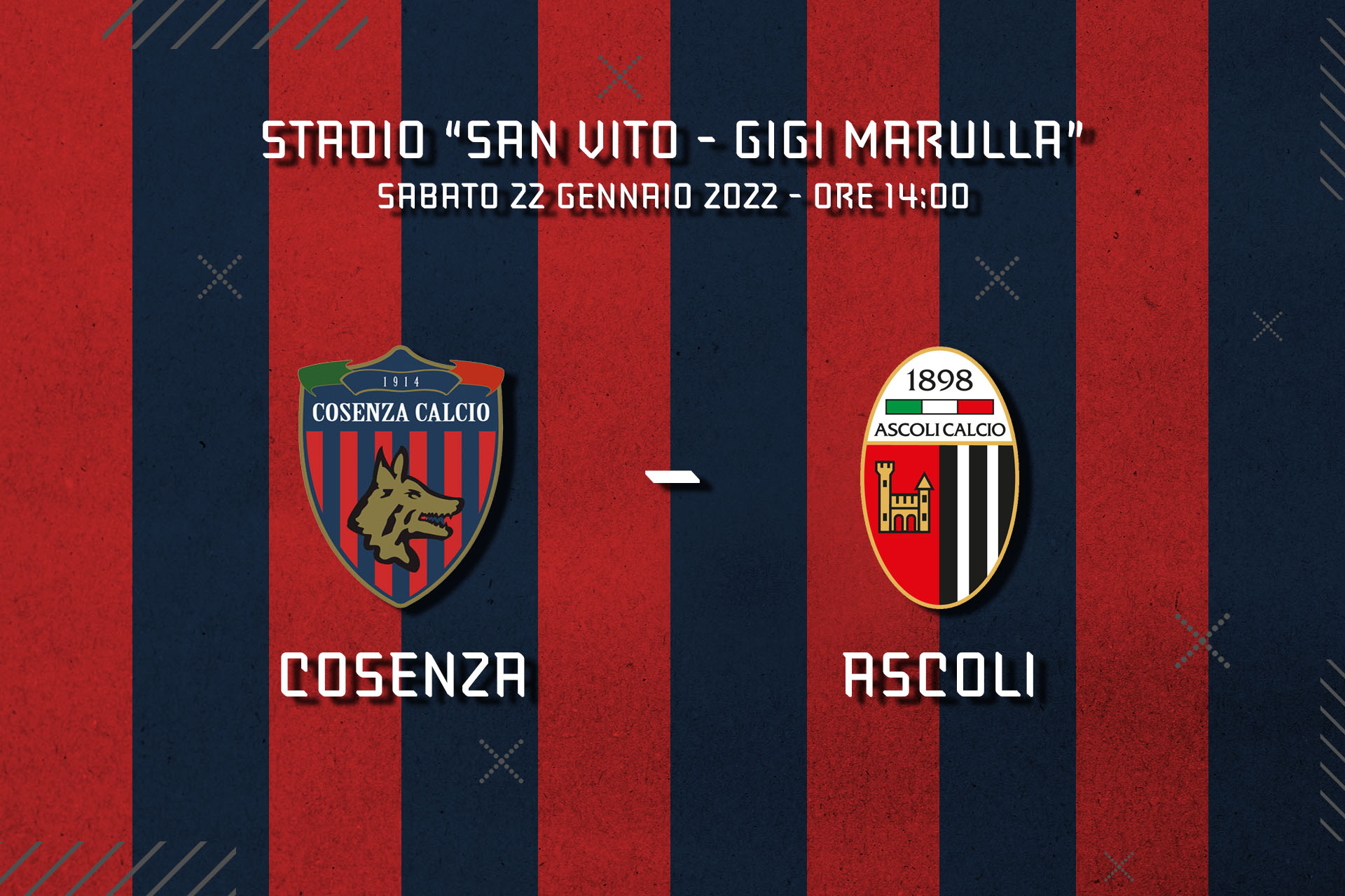 Cosenza – Ascoli, info biglietti