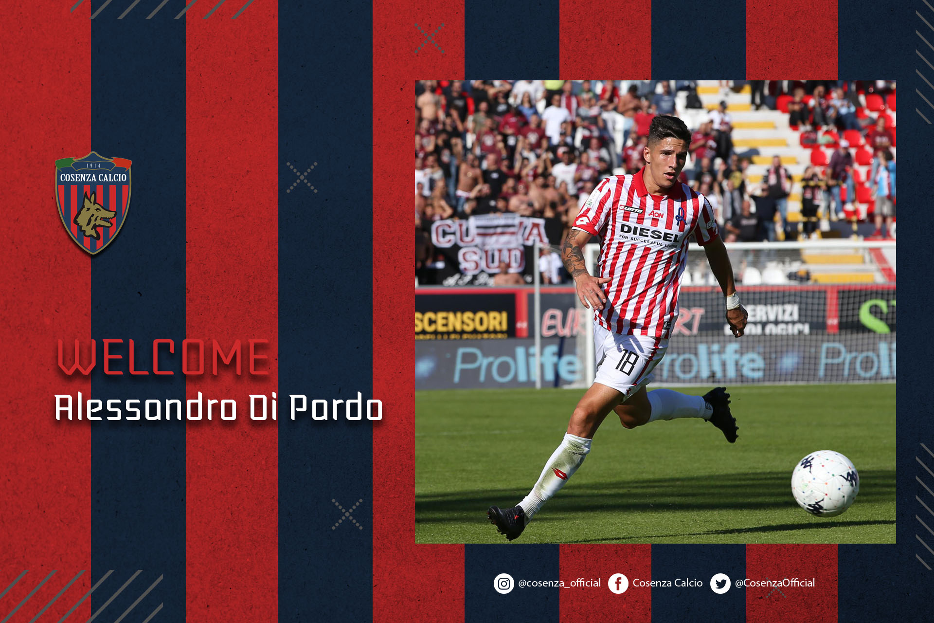 Alessandro Di Pardo è del Cosenza