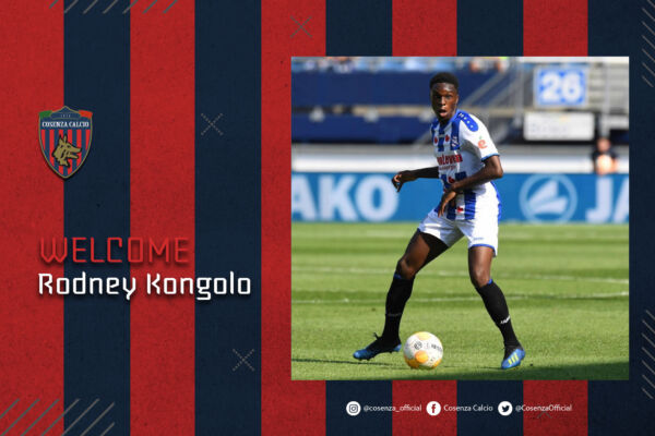 Rodney Kongolo nel centrocampo dei Lupi