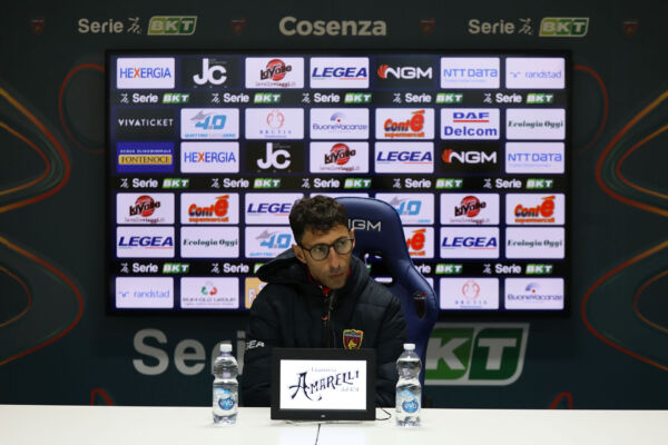Mister Occhiuzzi nel post gara di Cosenza – Ascoli