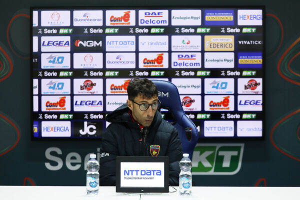 Mister Occhiuzzi nel post gara di Cittadella – Cosenza