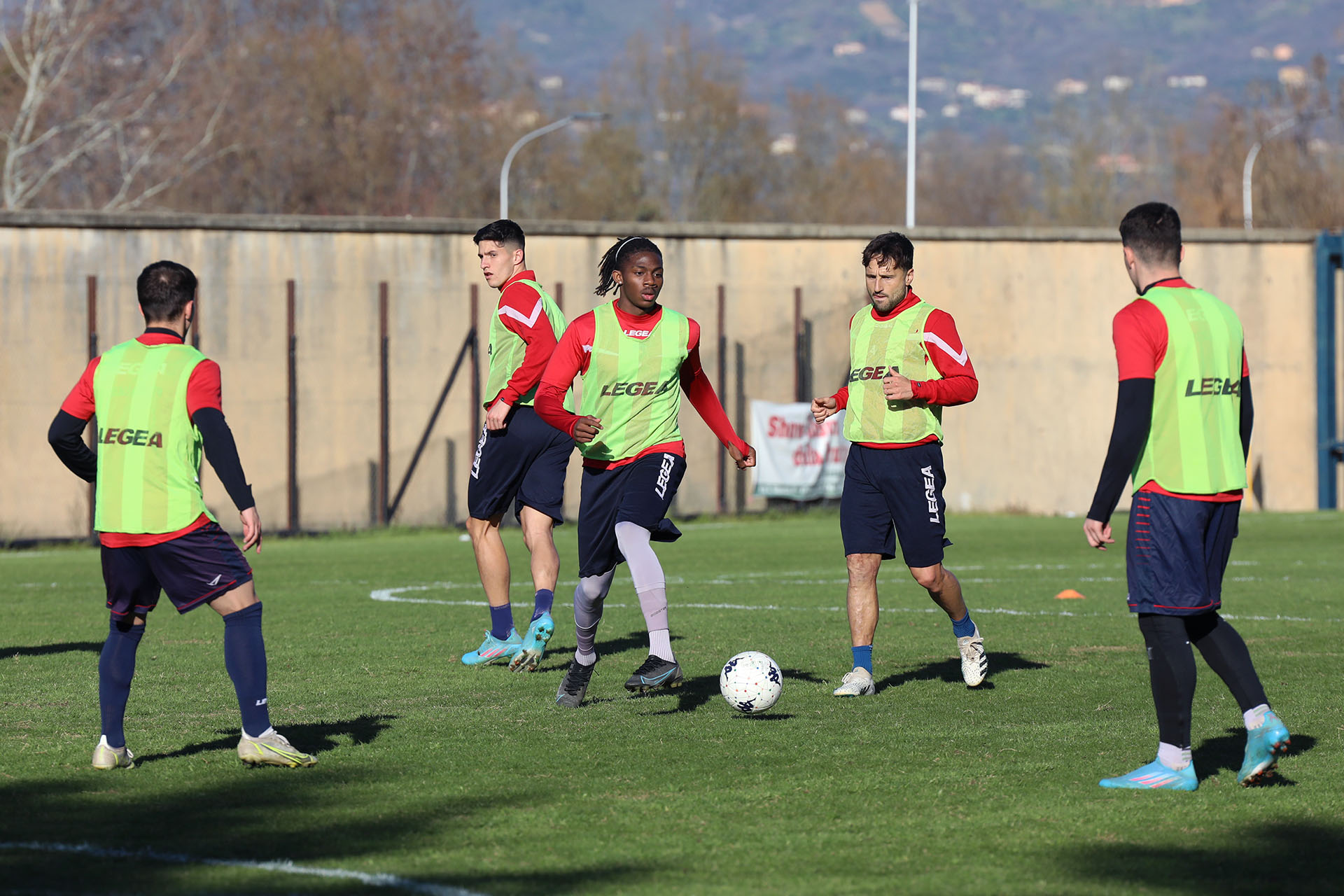 Report allenamento odierno.