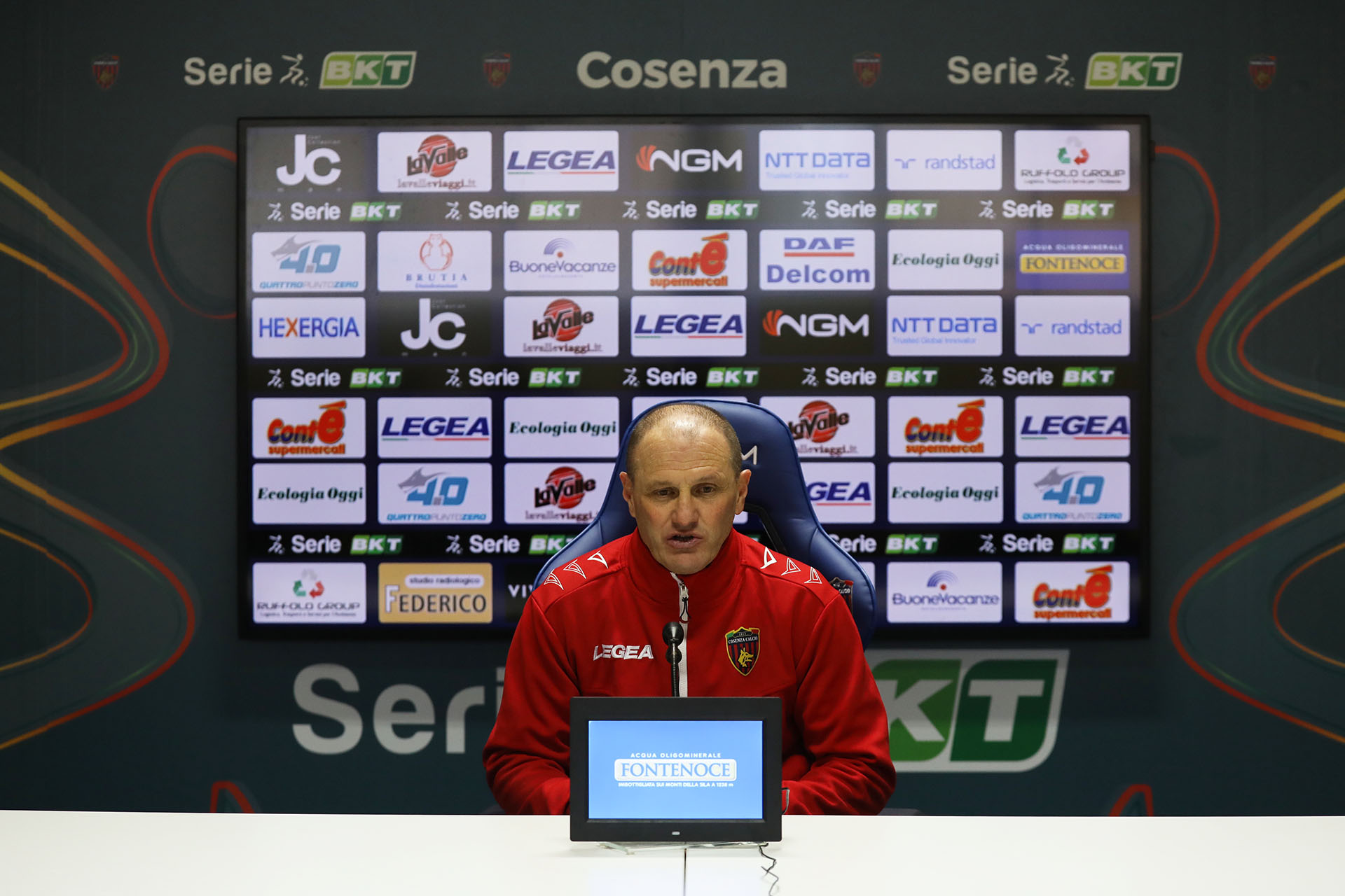 MISTER BISOLI NEL POST GARA COSENZA – ALESSANDRIA