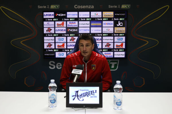 Michele Camporese in conferenza stampa