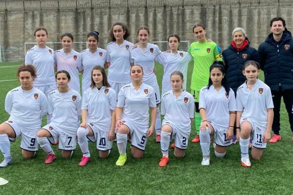 U15 Femminile, Catanzaro – Cosenza 0-12. Rinviata la gara dell’Under 17