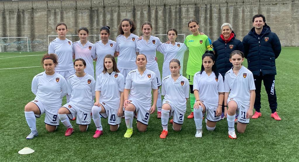 U15 Femminile, Catanzaro – Cosenza 0-12. Rinviata la gara dell’Under 17
