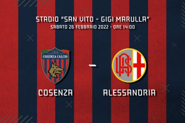 COSENZA – ALESSANDRIA, 2 – 1