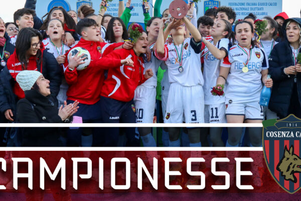 Il Cosenza Femminile conquista la Coppa Italia LND Femminile 2021/2022