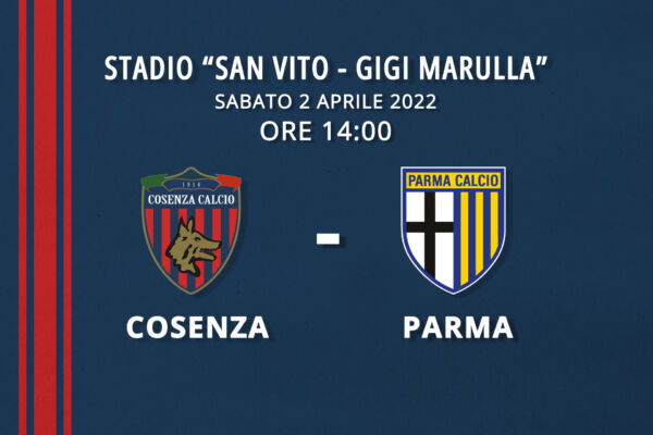 Attiva la prevendita per Cosenza – Parma