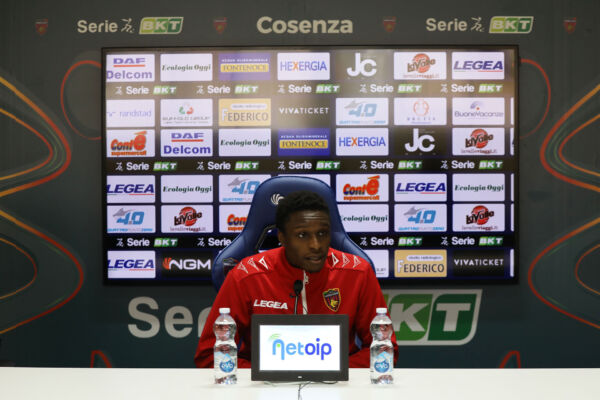 RODNEY KONGOLO IN CONFERENZA STAMPA