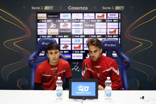 LUCA PALMIERO E ALDO FLORENZI IN CONFERENZA STAMPA