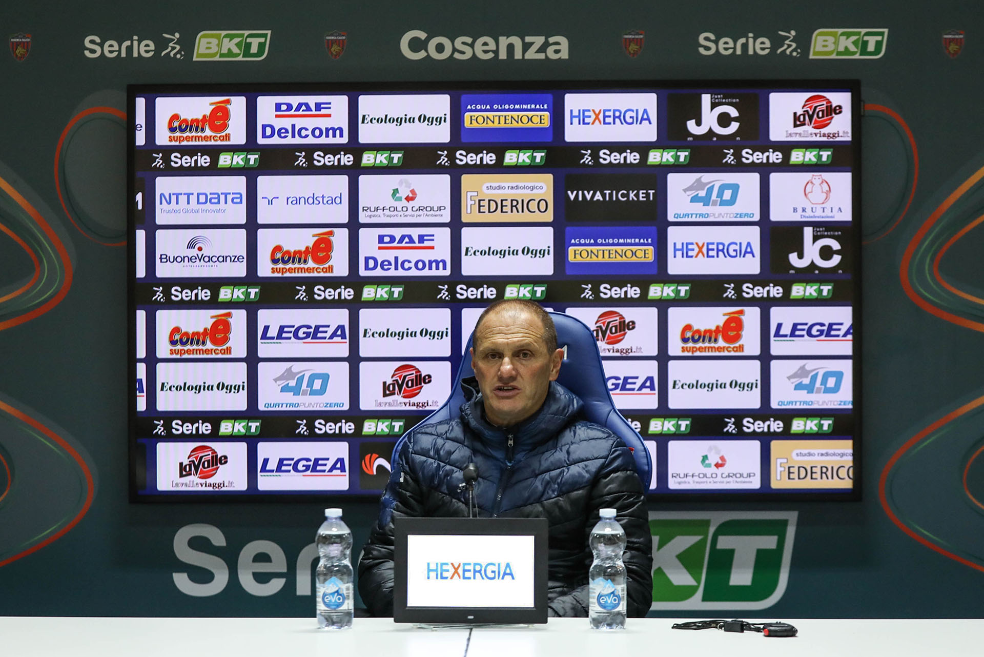 MISTER BISOLI IN CONFERENZA STAMPA