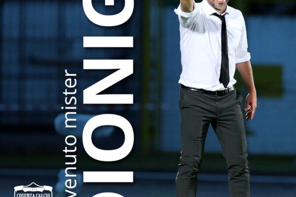 Davide Dionigi è il nuovo allenatore del Cosenza Calcio