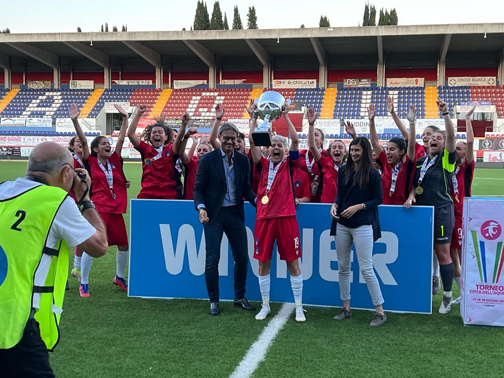 Calcio Femminile, la Calabria vince il “Città dell’Aquila”. Lupe decisive!