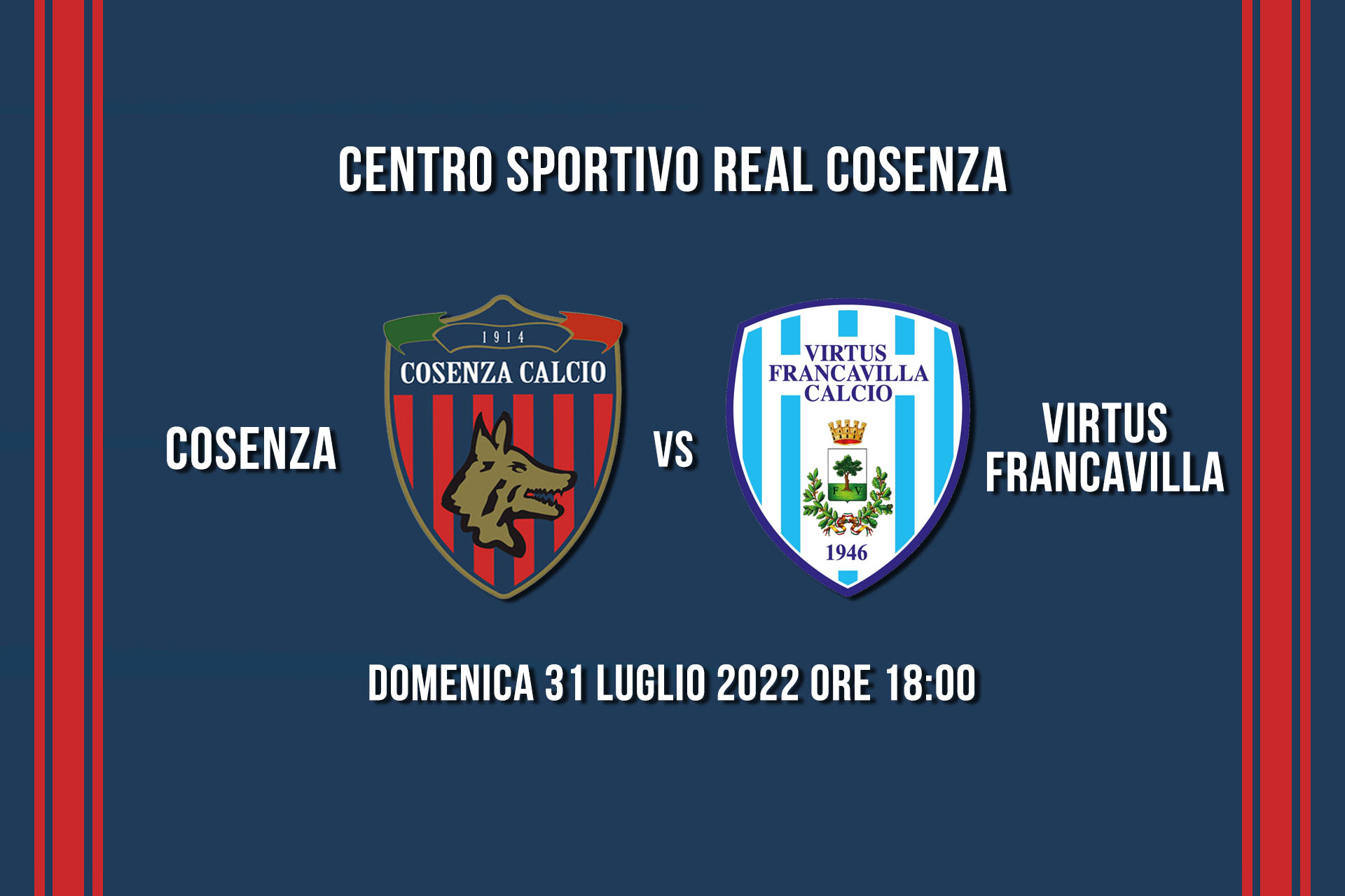 Amichevole Cosenza – Virtus Francavilla 1-1