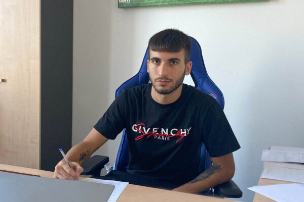 L’estremo difensore Alessandro Lai in rossoblù