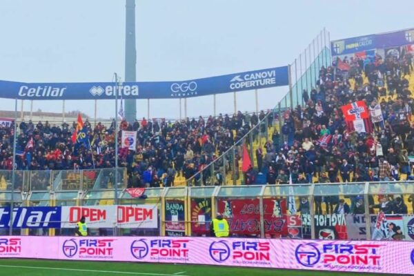 Parma – Cosenza, quasi 500 i tifosi rossoblù al Tardini