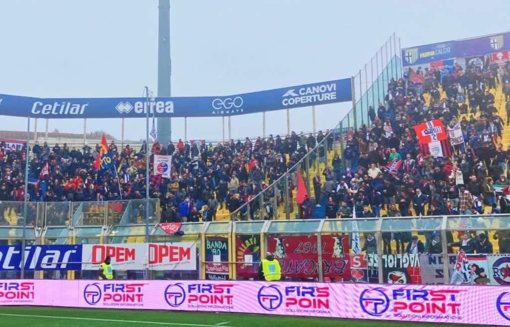 Parma – Cosenza, quasi 500 i tifosi rossoblù al Tardini