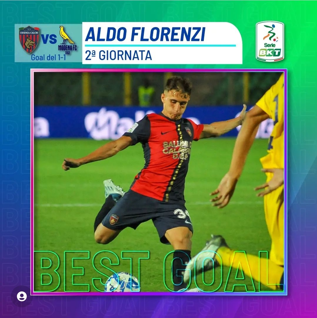 È di Aldo Florenzi il Best Gol della seconda giornata