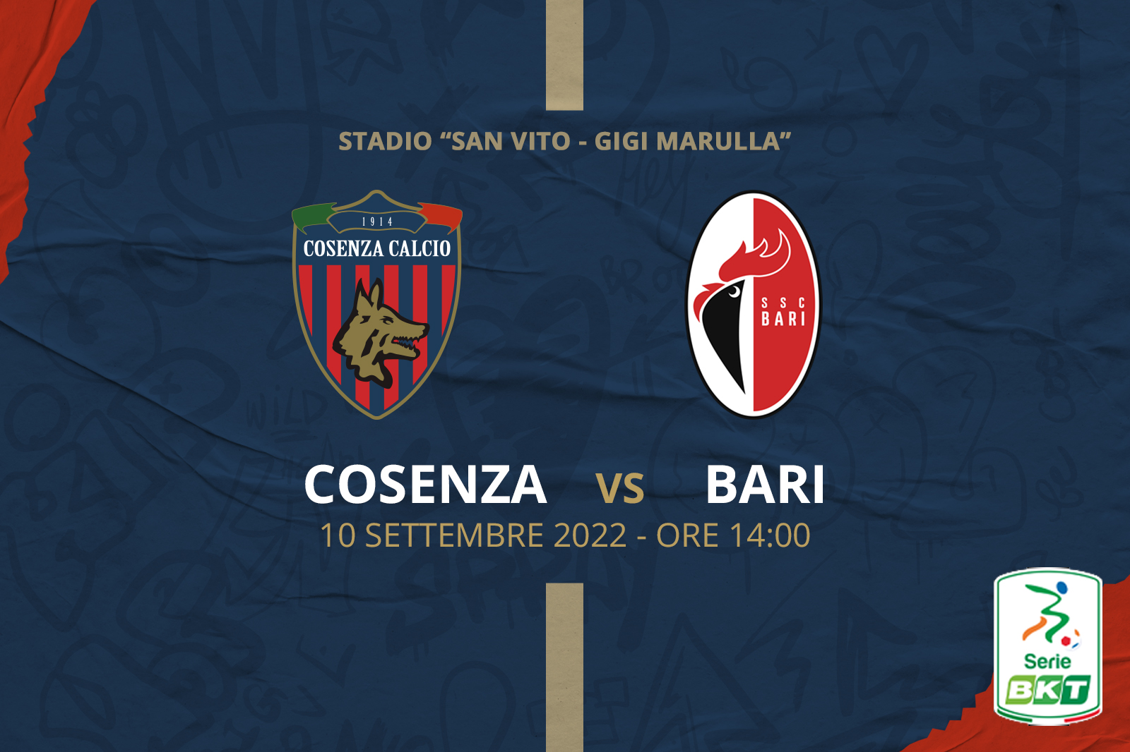 Prevendita Cosenza – Bari
