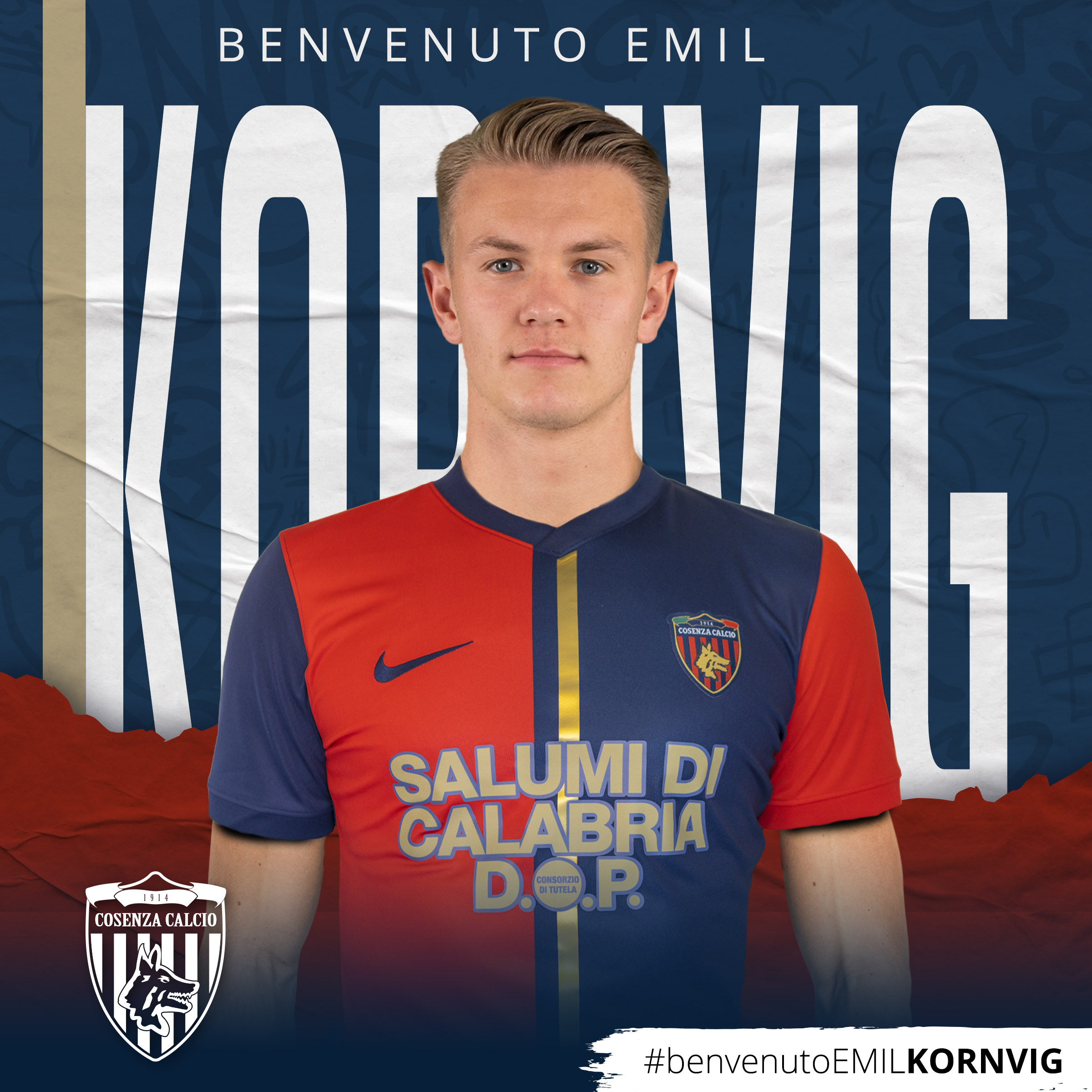 Emil Kornvig dallo Spezia al Cosenza