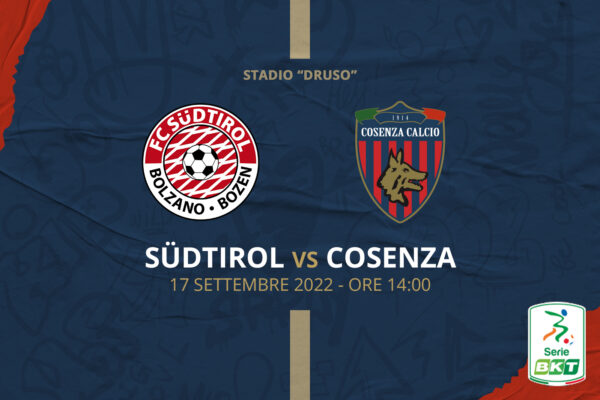 SUDTIROL – COSENZA 1-1
