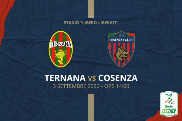 TERNANA – COSENZA 1-1