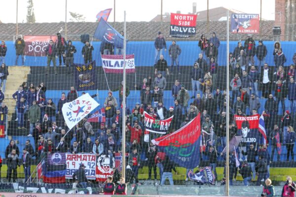 Pisa Cosenza, i tifosi rossoblù all’Arena Garibaldi